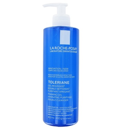 TOLERIANE CREMA-ESPUMA LIMPIADOR DOBLE HIDRATANTE PURIFICANTE 1 BOTE 400 ML