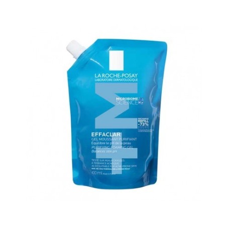 EFFACLAR GEL MOUSSANT+M 1 ENVASE 400 ML REFILL