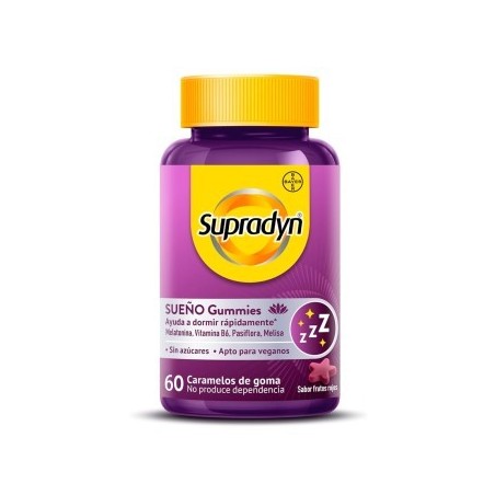 SUPRADYN SUEÑO GUMMIES 60 GUMMIES SABOR ARANDANOS