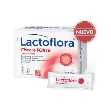LACTOFLORA CISCARE FORTE 10 SOBRES SABOR LIMON