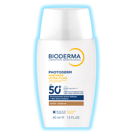 PHOTODERM XDEFENSE ULTRA FLUID SPF 50+ 1 ENVASE 40 ML TONO 04
