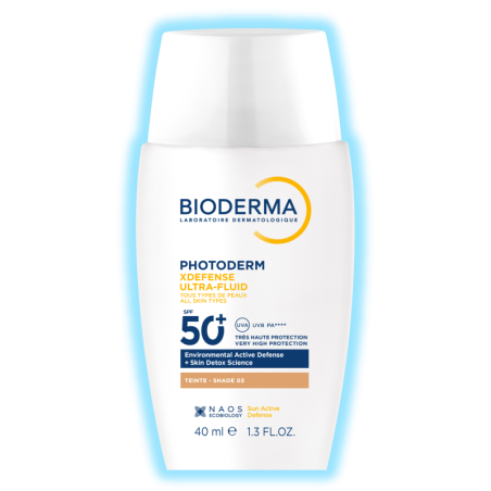PHOTODERM XDEFENSE ULTRA FLUID SPF 50+ 1 ENVASE 40 ML TONO 03