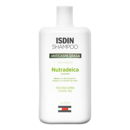 ISDIN SHAMPOO ANTICASPA GRASA NUTRADEICA 1 ENVASE 400 ML