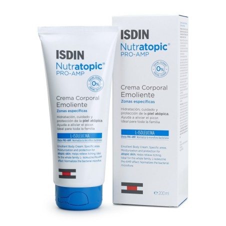 ISDIN NUTRATOPIC PRO-AMP CREMA CORPORAL EMOLIENTE 1 ENVASE 200 ml