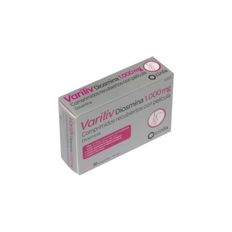 VARILIV DIOSMINA FORTE 1000 MG 30 COMPRIMIDOS RECUBIERTOS