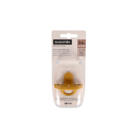 CHUPETE SILICONA FISIOLOGICO SUAVINEX TODOSILICONA 0 - 6 MESES 1 UNIDAD