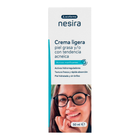 ACOFARMA NESIRA CREMA LIGERA PIEL TENDENCIA ACNEICA 1 TUBO 50 ML