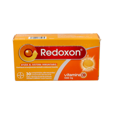 REDOXON VIT C 30 COMPRIMIDOS EFERVESCENTES SABOR NARANJA