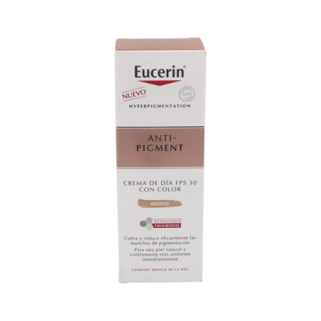 EUCERIN ANTI-PIGMENT CREMA DE DIA 30 FPS 1 ENVASE 50 ml TONO MEDIO
