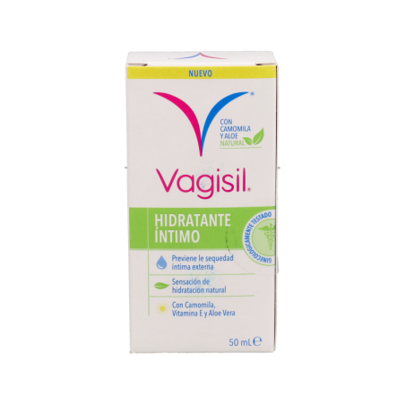VAGISIL HIDRATANTE INTIMO CON CAMOMILA Y ALOE 1 ENVASE 50 ml