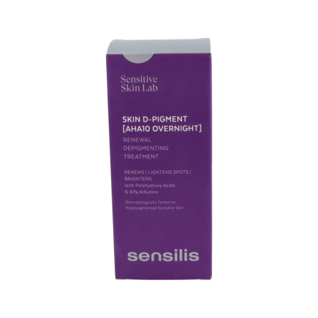 SENSILIS SKIN D-PIGMENT AHA10 OVERNIGHT 1 ENVASE 30 ml