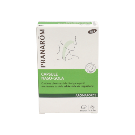 AROMAFORCE CAPSULAS NARIZ GARGANTA 30 CAPSULAS