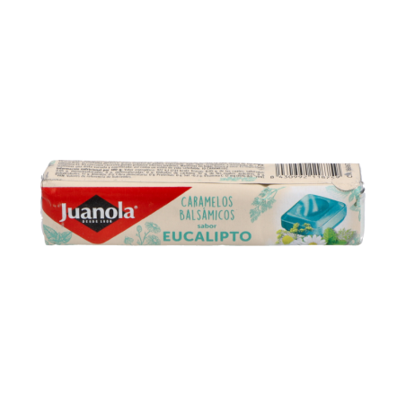 JUANOLA CARAMELOS EUCALIPTUS VIT C Y HIERBAS MEDITERRANEAS 1 ENVASE 32,4 g