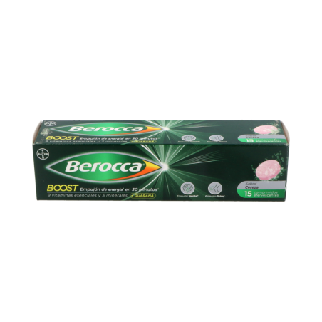 BEROCCA BOOST 15 COMPRIMIDOS EFERVESCENTES