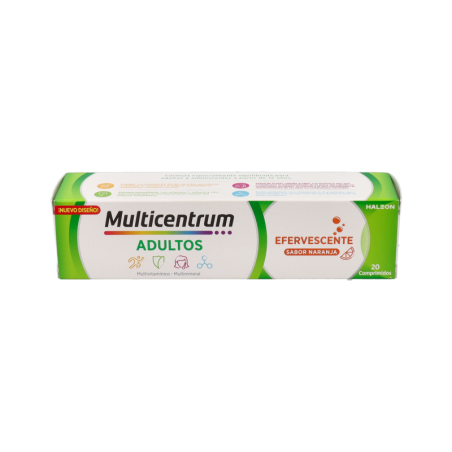MULTICENTRUM 20 COMPRIMIDOS EFERVESCENTES