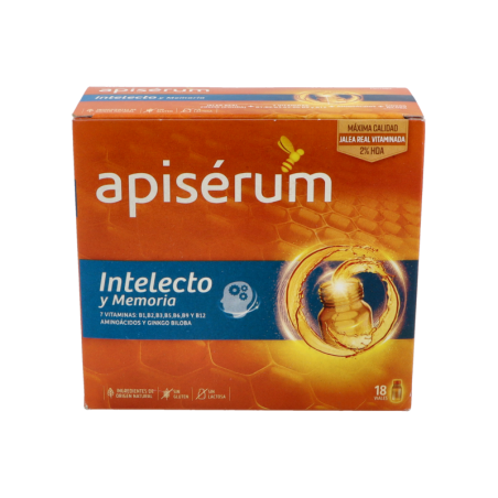 APISERUM INTELECTO 18 VIALES BEBIBLES