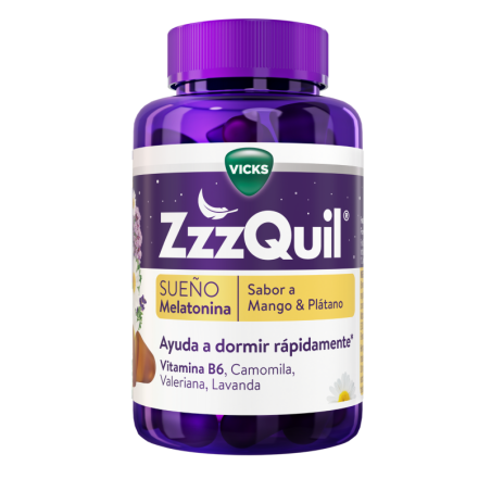 ZZZQUIL NATURA 60 GUMMIES SABOR MANGO & PLATANO