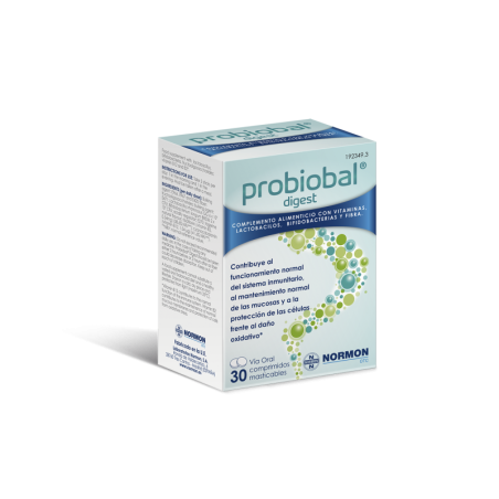 PROBIOBAL DIGEST 30 COMPRIMIDOS MASTICABLES