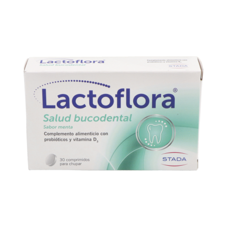 LACTOFLORA SALUD BUCODENTAL 30 COMPRIMIDOS SABOR MENTA