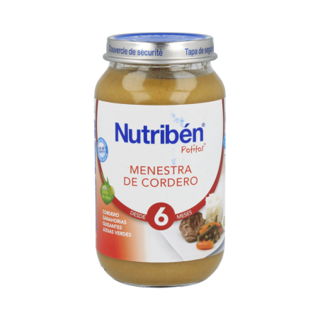 NUTRIBEN MENESTRA DE CORDERO 1 POTITO GRANDOTE 250 g