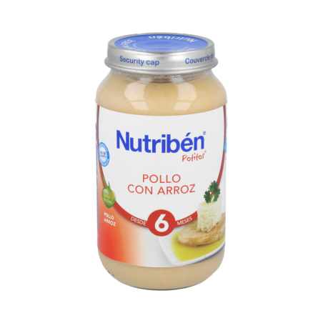 NUTRIBEN POLLO CON ARROZ 1 POTITO GRANDOTE 250 g