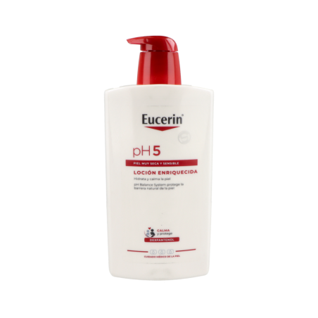 EUCERIN PIEL SENSIBLE PH-5 LOCION ENRIQUECIDA 1 ENVASE 1 l