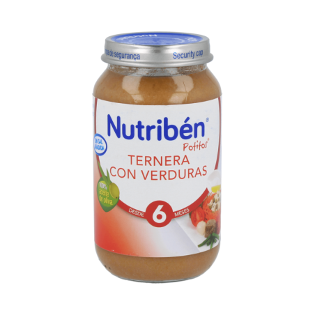 NUTRIBEN TERNERA CON VERDURA 1 POTITO GRANDOTE 250 g