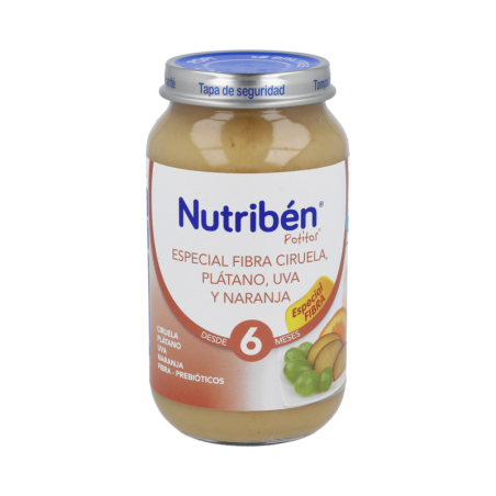 NUTRIBEN ESPECIAL FIBRA CIRUELA PLATANO NARANJA 1 POTITO GRANDOTE 250 g