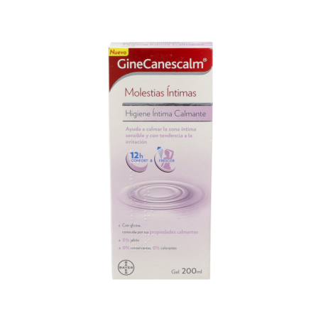GINECANESCALM HIGIENE INTIMA CALMANTE 1 ENVASE 200 ml