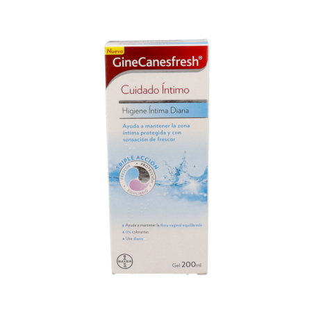 GINECANESFRESH HIGIENE INTIMA DIARIA 1 ENVASE 200 ml