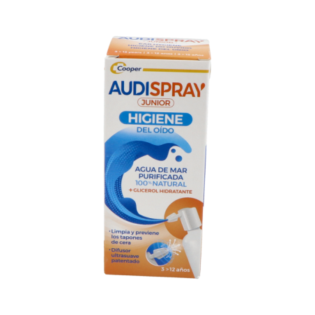 AUDISPRAY JUNIOR SOLUCION LIMPIEZA OIDOS 1 ENVASE 25 ml