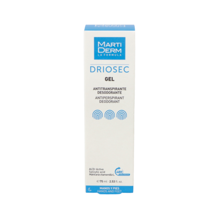 MARTIDERM DRIOSEC GEL ANTITRANSPIRANTE 1 ENVASE 75 ml