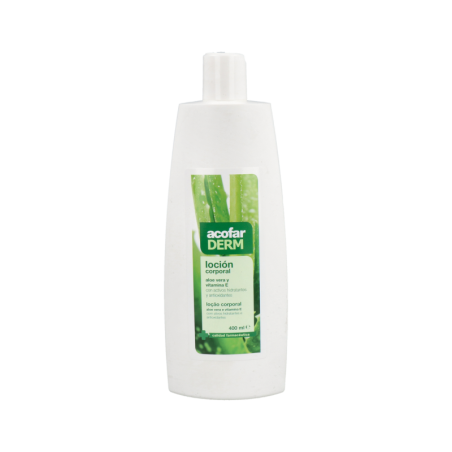 ACOFARDERM LOCION CORPORAL ALOE VERA VITAMINA E 1 ENVASE 400 ml