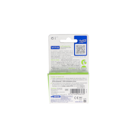 CERA ORTODONCIA PROTECTORA ROZADURA VITIS ORTHODONTIC 5 BARRITAS