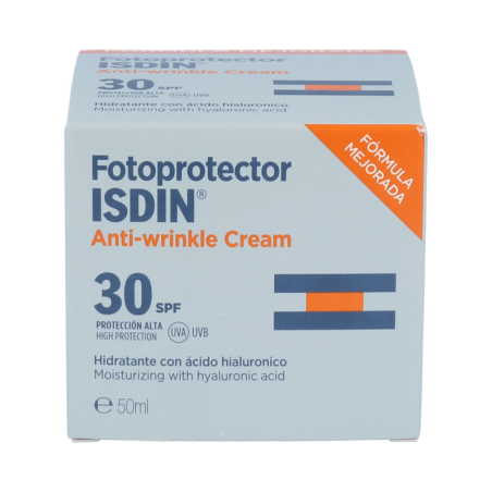 FOTOPROTECTOR ISDIN SPF 30 ANTIWRINKLE CREAM 1 ENVASE 50 ml