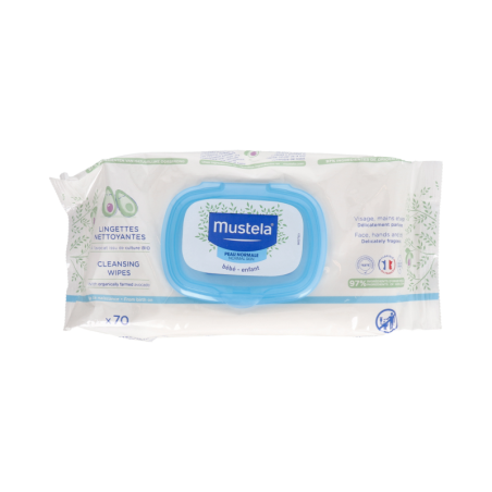 MUSTELA TOALLITAS LIMPIADORAS 60 TOALLITAS