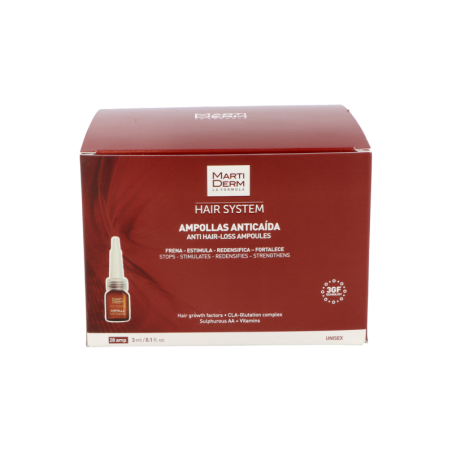 MARTIDERM AMPOLLAS ANTICAIDA 28 AMPOLLAS 3 ml