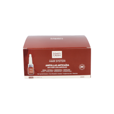 MARTIDERM AMPOLLAS ANTICAIDA 14 AMPOLLAS 3 ml
