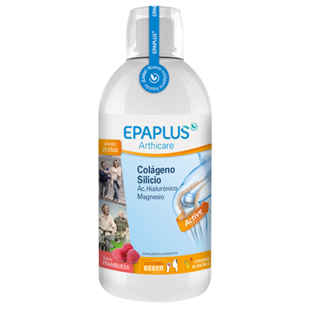 EPAPLUS COLAGENO + HIALURONICO 1 ENVASE 1000 ml SABOR FRAMBUESA