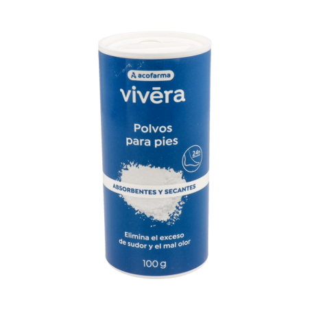 ACOFARMA VIVERA POLVOS PARA PIES 1 ENVASE 100 g