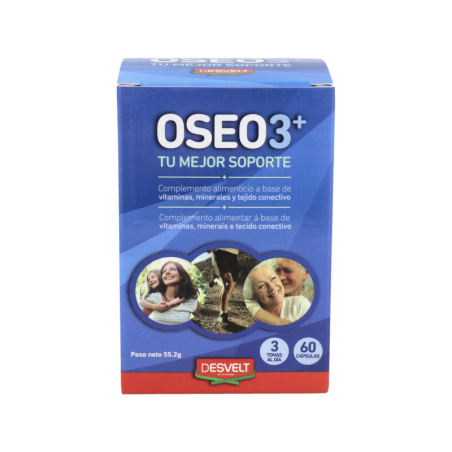 DESVELT OSEO 3+ 60 CAPSULAS