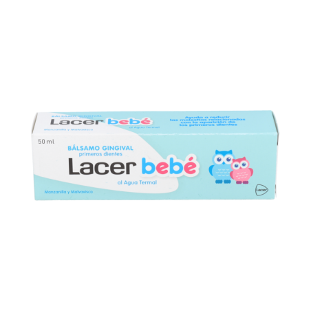 LACER BEBE BALSAMO GINGIVAL PRIMEROS DIENTES AGUA TERMAL 1 ENVASE 50 ml