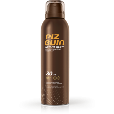 PIZ BUIN INSTANT GLOW SPRAY PIEL LUMINOSA SPF 30 1 ENVASE 150 ml