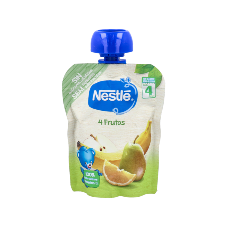 NESTLE NATURNES 4 FRUTAS 1 ENVASE 90 g