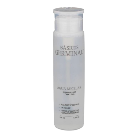 GERMINAL ESSENTIAL AGUA MICELAR DESMAQUILLANTE PARA CARA Y OJOS 1 ENVASE 200 ml