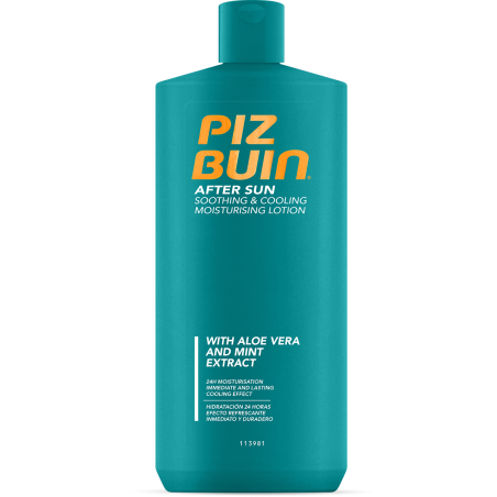 PIZ BUIN AFTER SUN LOCION HIDRATANTE CALMANTE Y REFRESCANTE 1 ENVASE 400 ml