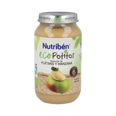 NUTRIBEN ECO SELECCION PLATANO Y MANZANA 1 POTITO GRANDOTE 250 g