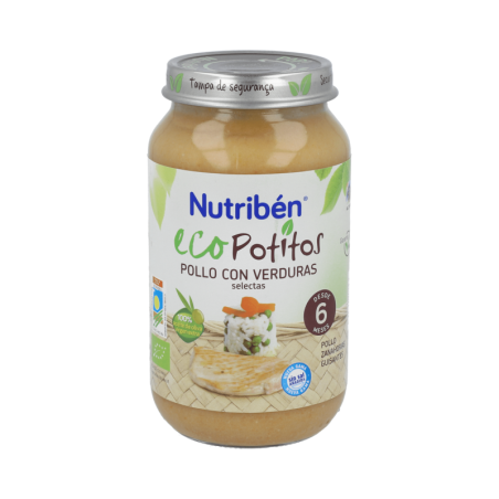 NUTRIBEN ECO POLLO CON VERDURAS SELECTAS 1 POTITO GRANDOTE 250 g