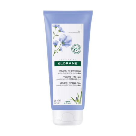 KLORANE ACONDICIONADOR AL LINO BIO 1 TUBO 200 ml
