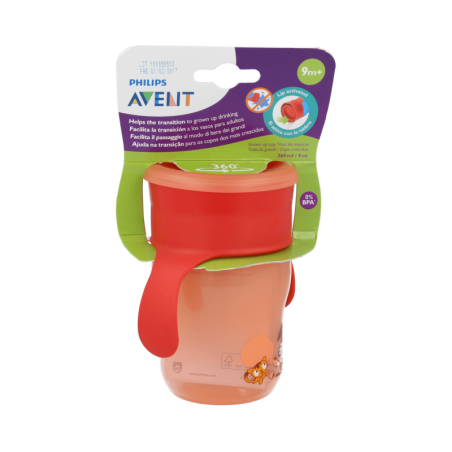VASO DE CRECIMIENTO PHILIPS AVENT +12 MESES 1 UNIDAD 300 ml COLOR VERDE